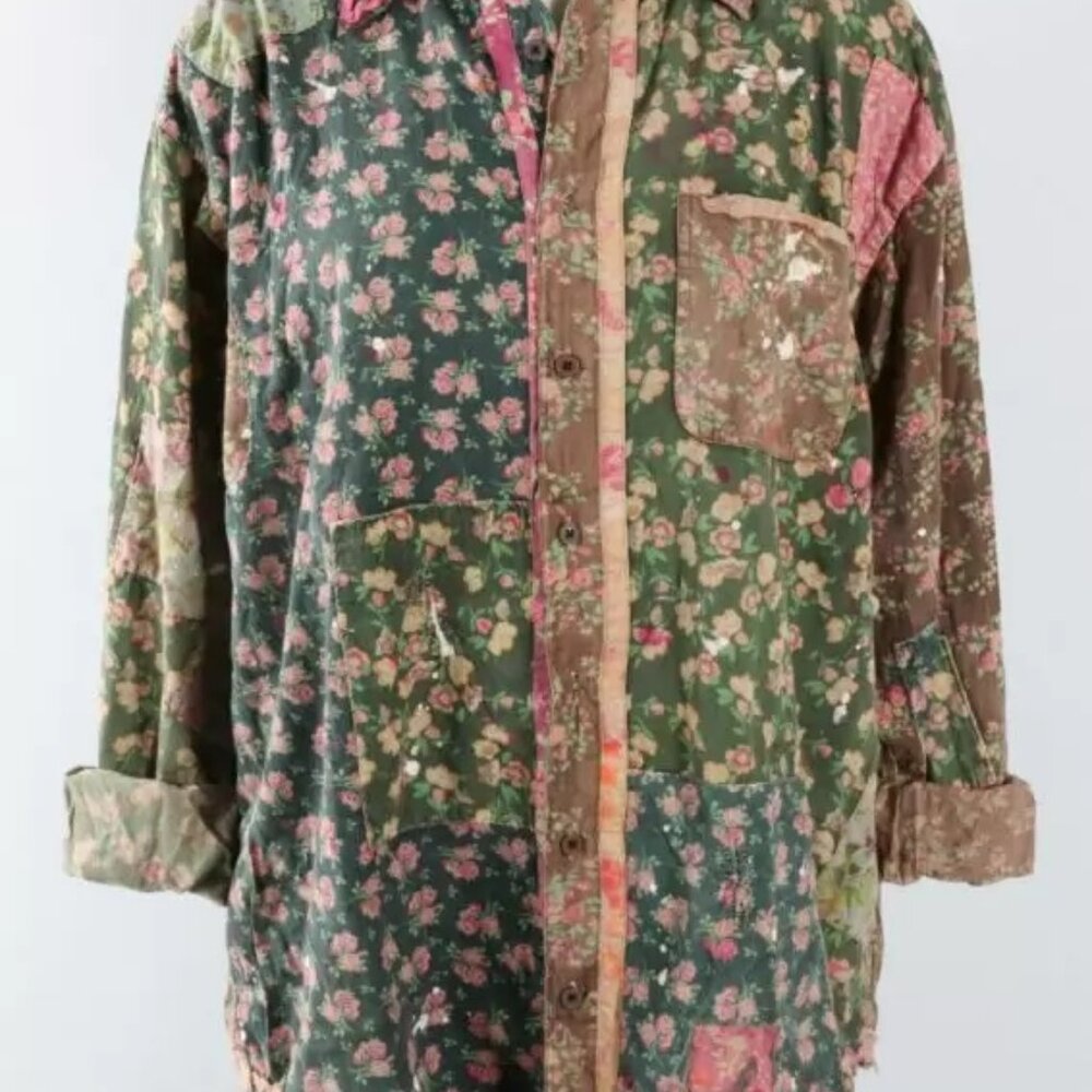 MAGNOLIA PEARL Piecewise Landes Shirt Top 1805 Agustin NWT - Picture 3 of 10